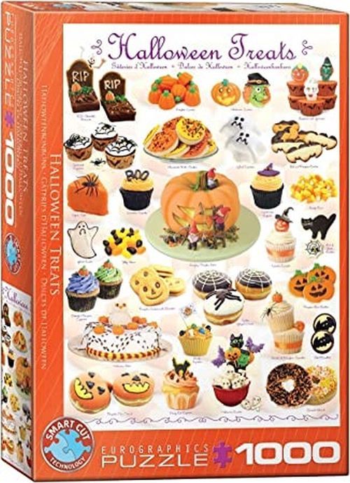 EUROGRAPHICS Halloween Treats 1000 Piece Puzzle - PUZZLES