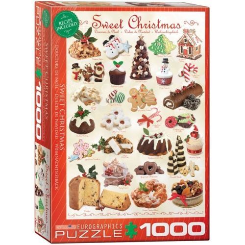 EUROGRAPHICS Sweet Christmas 1000 Piece Puzzle