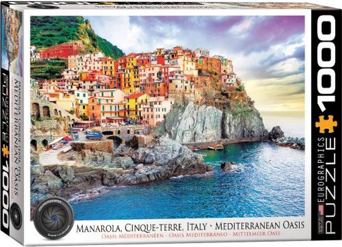 EUROGRAPHICS Manarola, Cinque-terre, Italy 1000 Piece Puzzle - PUZZLES