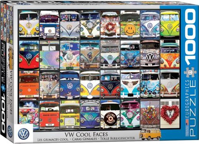 EUROGRAPHICS Vw Cool Faces 1000 Piece Puzzle - PUZZLES