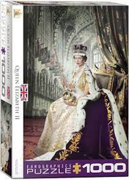 EUROGRAPHICS Queen Elizabeth Ii 1000 Piece Puzzle - .