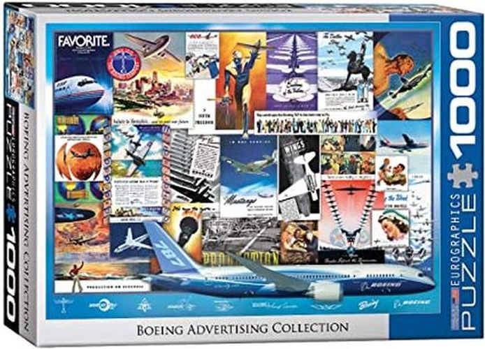 EUROGRAPHICS Boeing Advertising Collection 1000 Piece Puzzle - .
