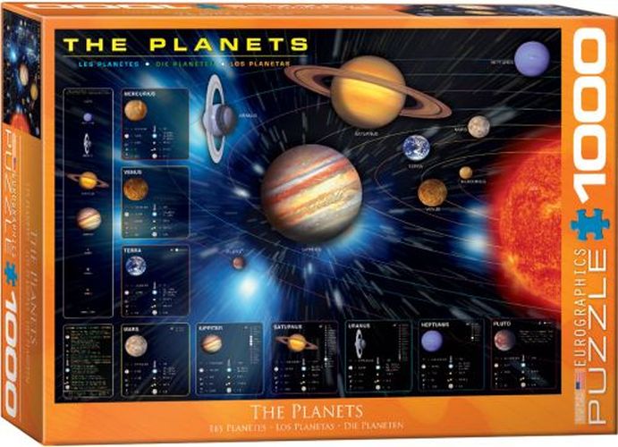 EUROGRAPHICS The Planets 1000 Piece Puzzle - PUZZLES
