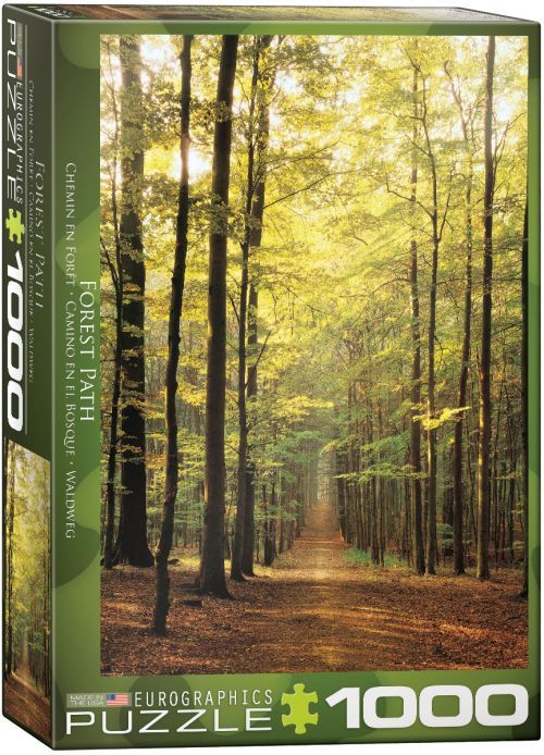 EUROGRAPHICS Forest Path 1000 Piece Puzzle - PUZZLES