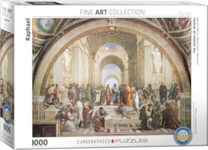 EUROGRAPHICS School Of Athens 1000 Piece Puzzle - PUZZLES