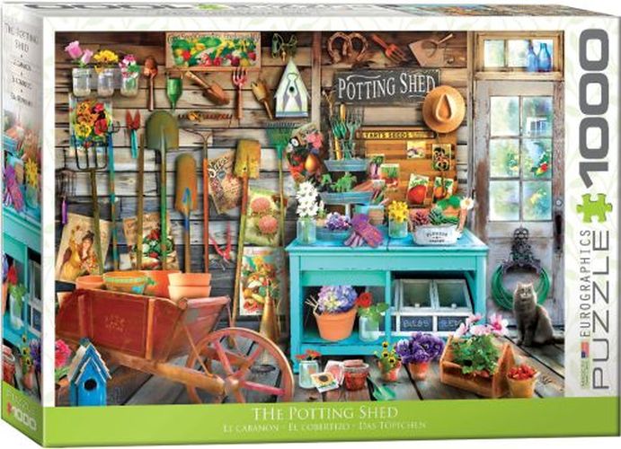 EUROGRAPHICS The Potting Shed 1000 Piece Puzzle - .