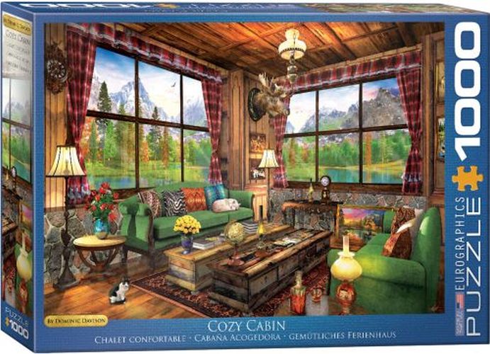 EUROGRAPHICS Cozy Cabin 1000 Piece Puzzle - .