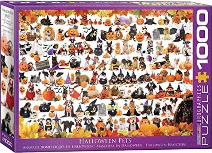 EUROGRAPHICS Halloween Pets 1000 Piece Puzzle