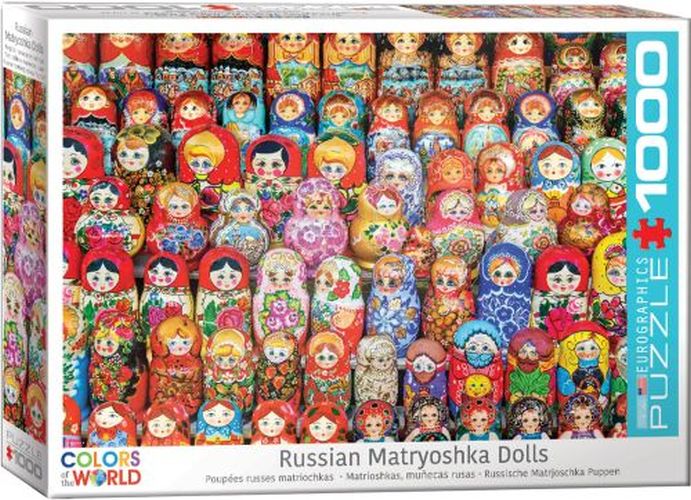 EUROGRAPHICS Russian Matryoshka Doll 1000 Piece Puzzle - PUZZLES