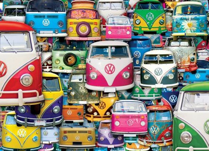 EUROGRAPHICS Vw Funky Jam 1000 Piece Puzzle - PUZZLES