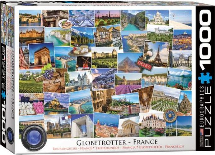 EUROGRAPHICS France Globetrotter 1000 Piece Puzzle - PUZZLES