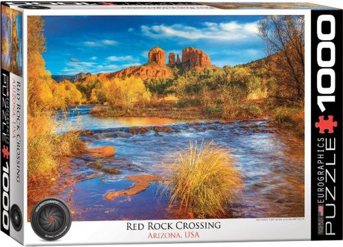 EUROGRAPHICS Red Rock Crossing, Arizona 1000 Piece Puzzle - PUZZLES