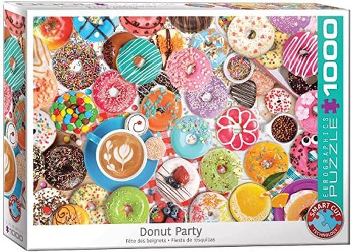EUROGRAPHICS Donut Party 1000 Piece Puzzle - 