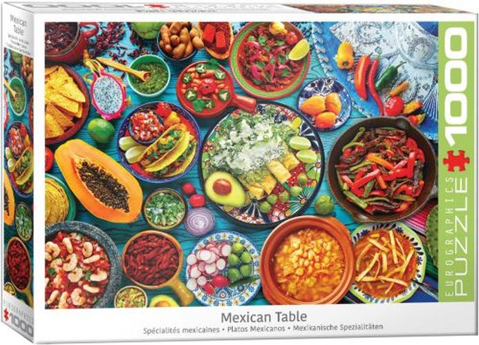 EUROGRAPHICS Mexican Table 1000 Piece Puzzle - PUZZLES