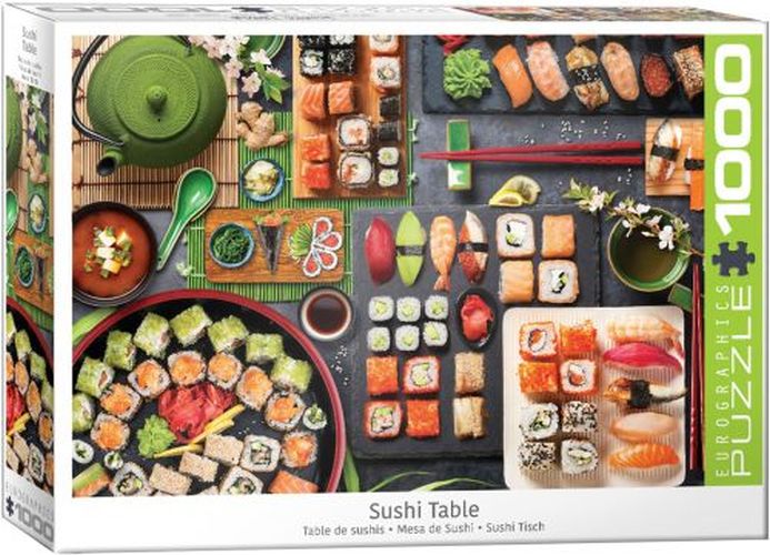 EUROGRAPHICS Sushi Table 1000 Piece Puzzle - PUZZLES