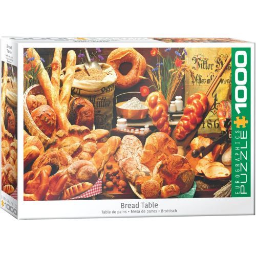 EUROGRAPHICS Bread Table 1000 Piece Puzzle - PUZZLES
