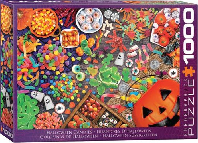 EUROGRAPHICS Halloween Candies 1000 Piece Puzzle - 