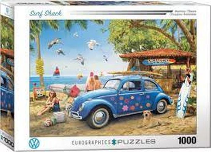 EUROGRAPHICS Vw Surf Shack 1000 Piece Puzzle - PUZZLES