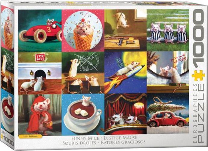 EUROGRAPHICS Funny Mice 1000 Piece Puzzle - PUZZLES