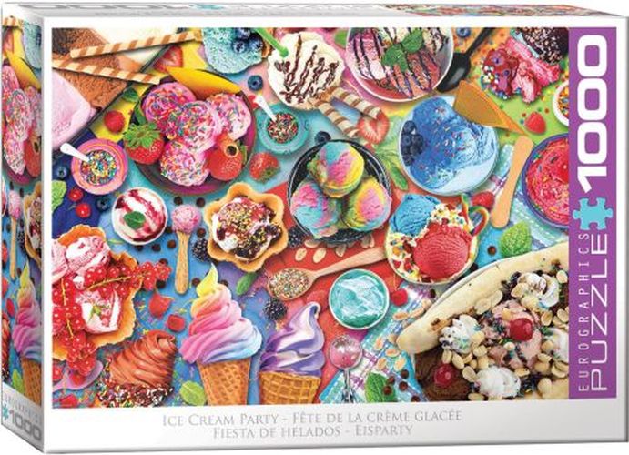 EUROGRAPHICS Ice Cream Party 1000 Piece Puzzle - PUZZLES