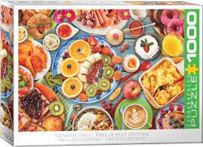 EUROGRAPHICS Breakfast Table 1000 Piece Puzzle - PUZZLES