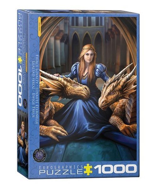 EUROGRAPHICS Fierce Loyalty 1000 Piece Puzzle - .