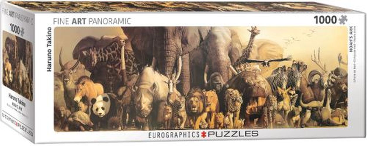 EUROGRAPHICS Noahs Ark 1000 Piece Panorama Puzzle - 