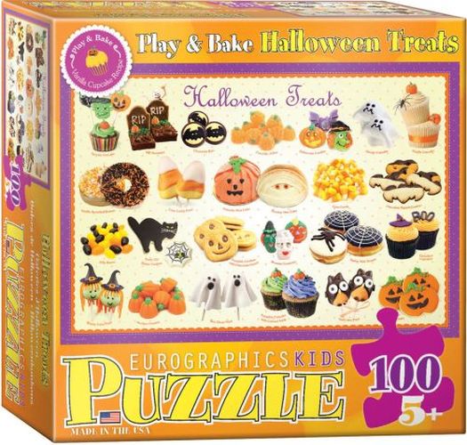 EUROGRAPHICS Halloween Treats 100 Piece Puzzle - 