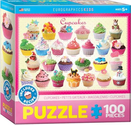 EUROGRAPHICS Cupcakes 100 Piece Puzzle - 