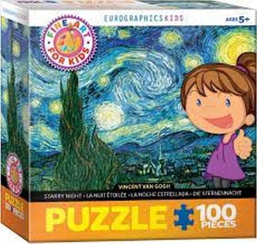 EUROGRAPHICS Starry Night 100 Piece Puzzle - PUZZLES