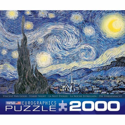 EUROGRAPHICS Starry Night 2000 Piece Puzzle - PUZZLES