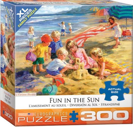 EUROGRAPHICS Fun In The Sun 300 Oversize Piece Puzzle - PUZZLES