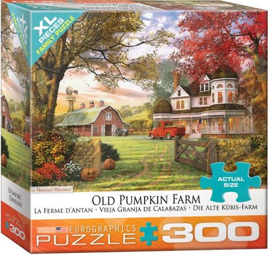 EUROGRAPHICS Old Pumpkin Farm 300 Piece Puzzle - PUZZLES