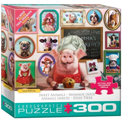 EUROGRAPHICS Delicious Goodies 300 Oversized Piece Puzzle - PUZZLES