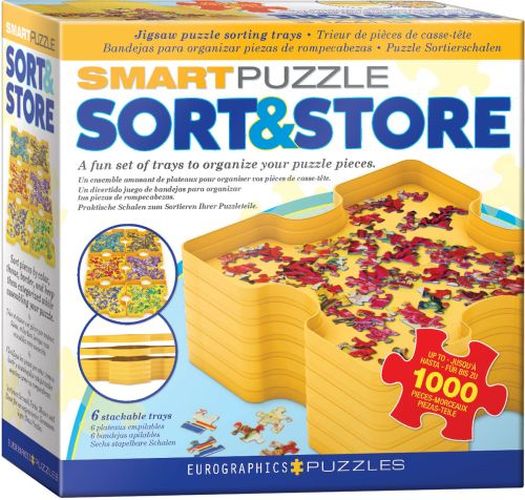 EUROGRAPHICS Sort And Store Puzzle Sorting Tray Set - PUZZLES