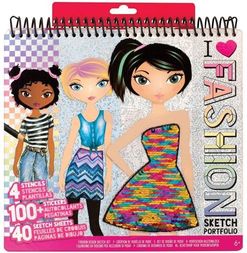 FASHION ANGELS ENT. Fashionista Design Sketch Portfolio