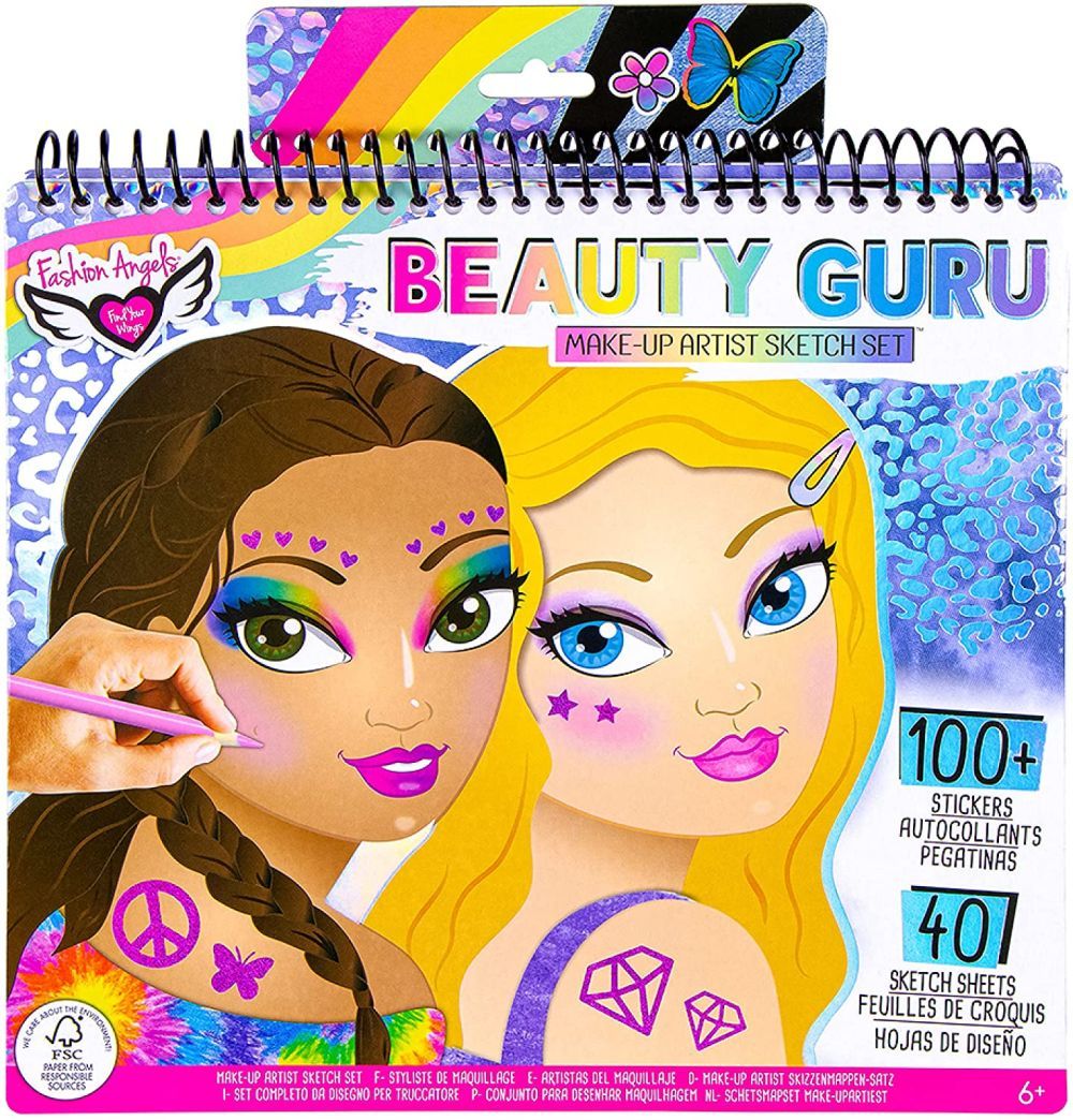 FASHION ANGELS ENT. Beauty Guru Makeup Aritst Sketch Set - 