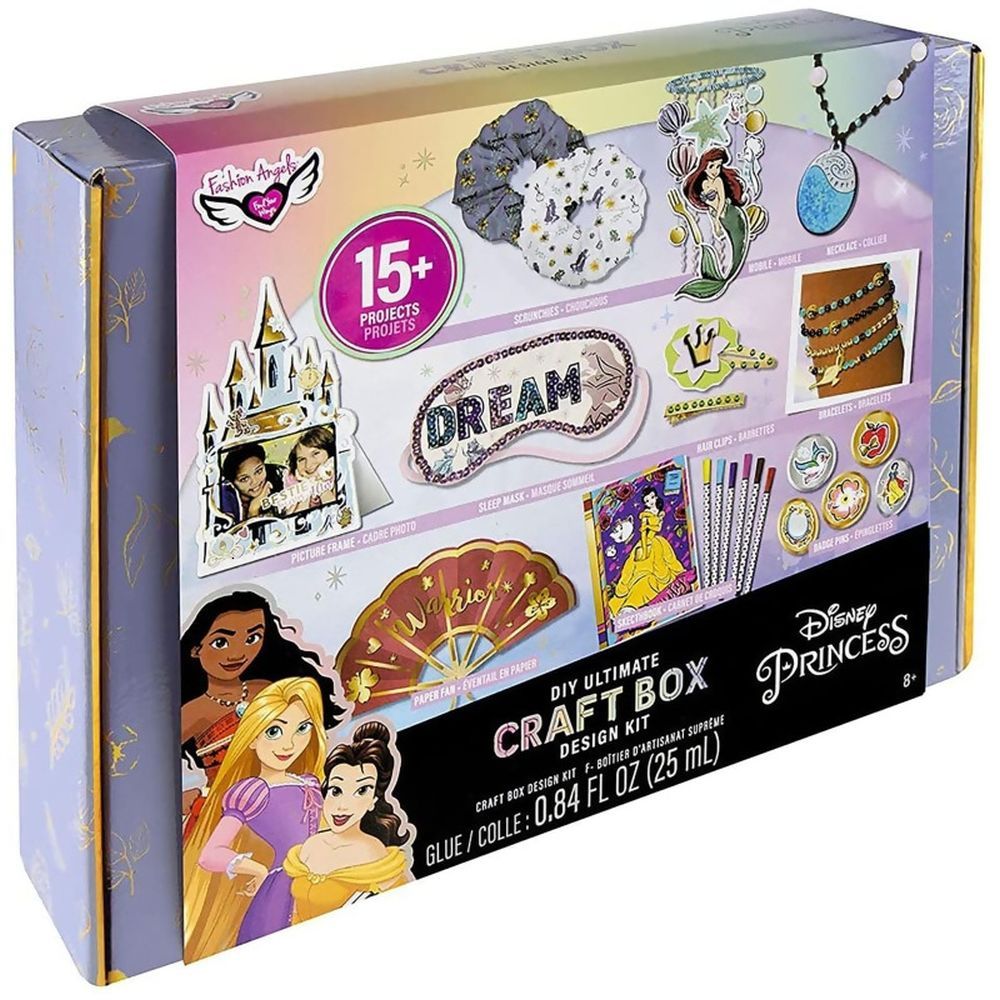 FASHION ANGELS ENT. Disney Princess Diy Ultra Craft Design Kit - .