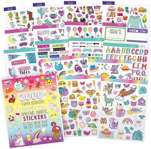 FASHION ANGELS ENT. 2000+ Everything Stickers For Every Day - 