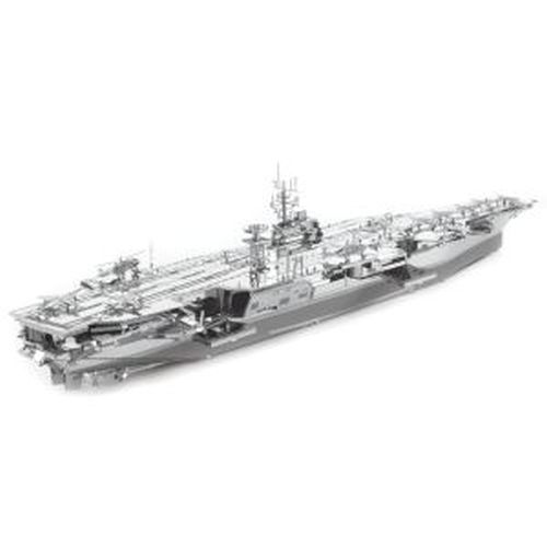 FASCINATIONS Uss Theodore Roosevelt Cvn-71 Iconix 3d Metal Model Kit - CONSTRUCTION