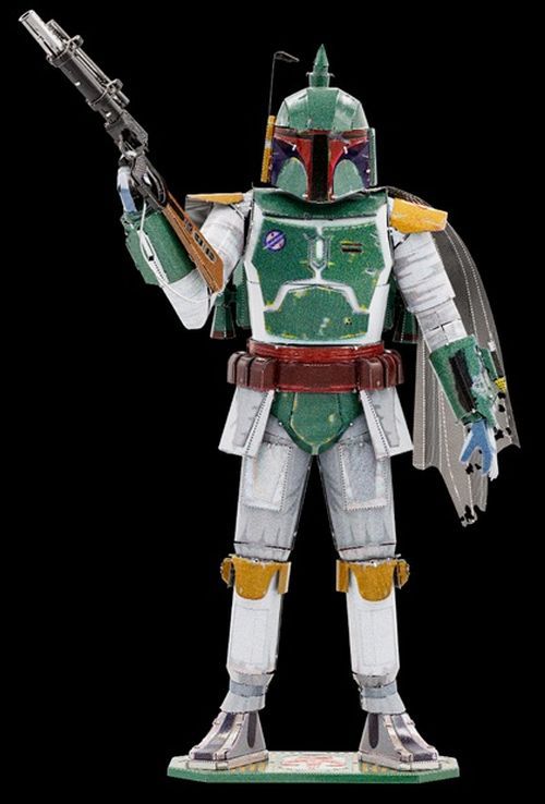 FASCINATIONS Boba Fett Color Metal Earth Kit - MODELS