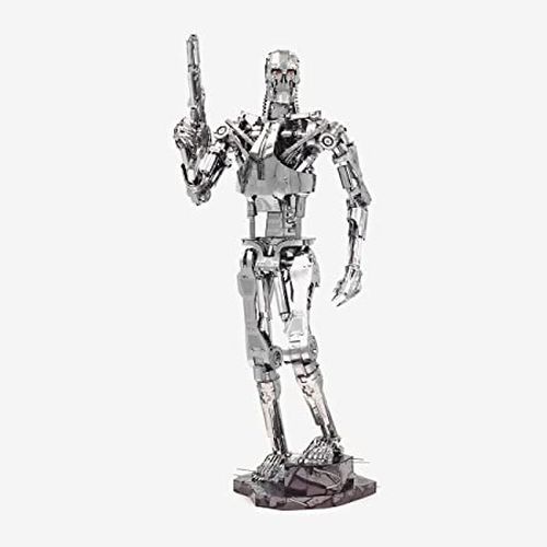 FASCINATIONS Terminator T-800 Endoskeleton Metal Model Kit - .