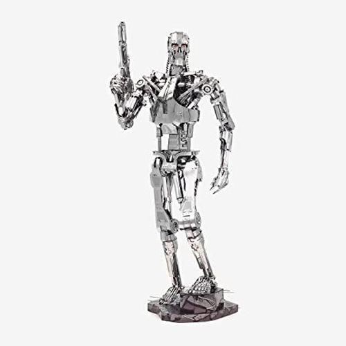 FASCINATIONS Terminator T-800 Endoskeleton Metal Model Kit - 