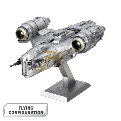 FASCINATIONS Razor Crest Mandalorian Metal Model Kit - 