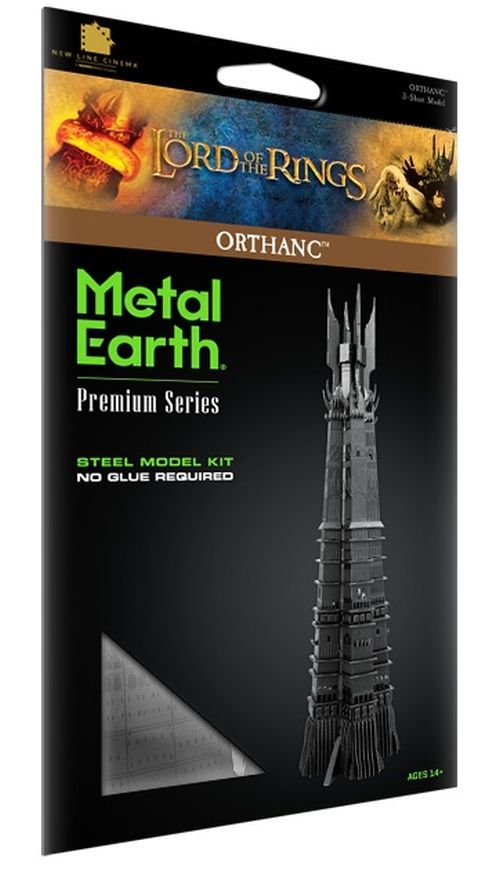 FASCINATIONS Orthanc Lord Of The Rings Metal Earth Metal Model - MODELS