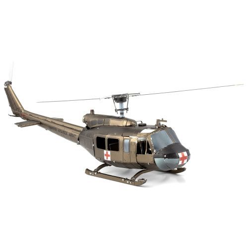 FASCINATIONS Uh-1 Huey Helicopter Steel Model Kit - .