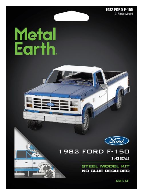 FASCINATIONS 1982 Ford F-150 Steel Model Kit - 