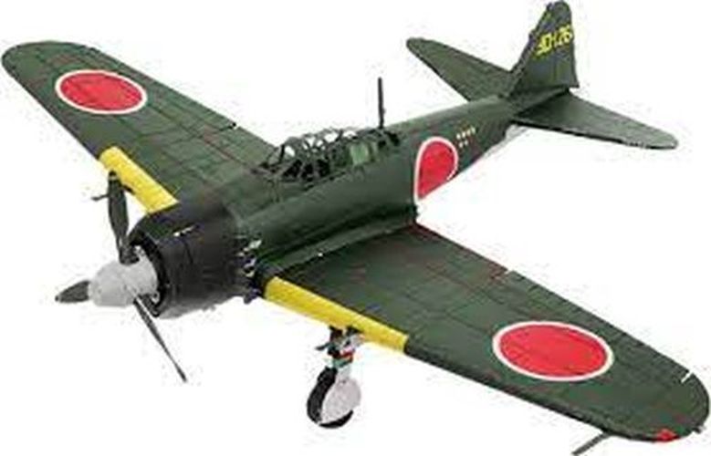 FASCINATIONS Mitsubishi Zero Steel Model Kit - 