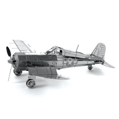 FASCINATIONS F4u Corsair Plane Metal Earth Model Kit - CONSTRUCTION