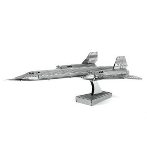 FASCINATIONS Sr-71 Blackbird Plane 3 D Metal Earth Model Kit - CONSTRUCTION